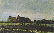 Vincent Van Gogh Farmhouses France oil painting artist